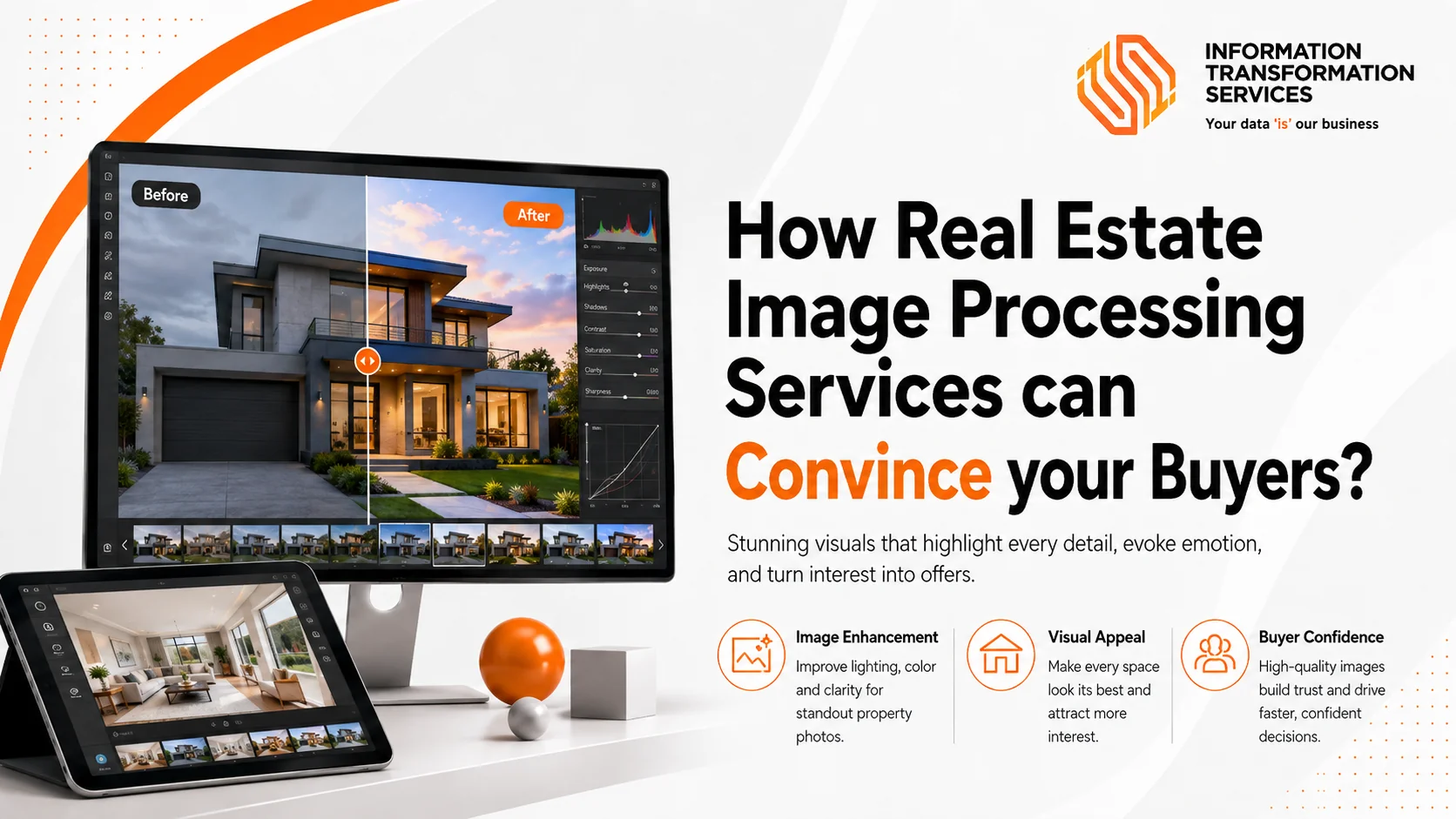 How Real Estate Image Processing Services can Convince your Buyers?