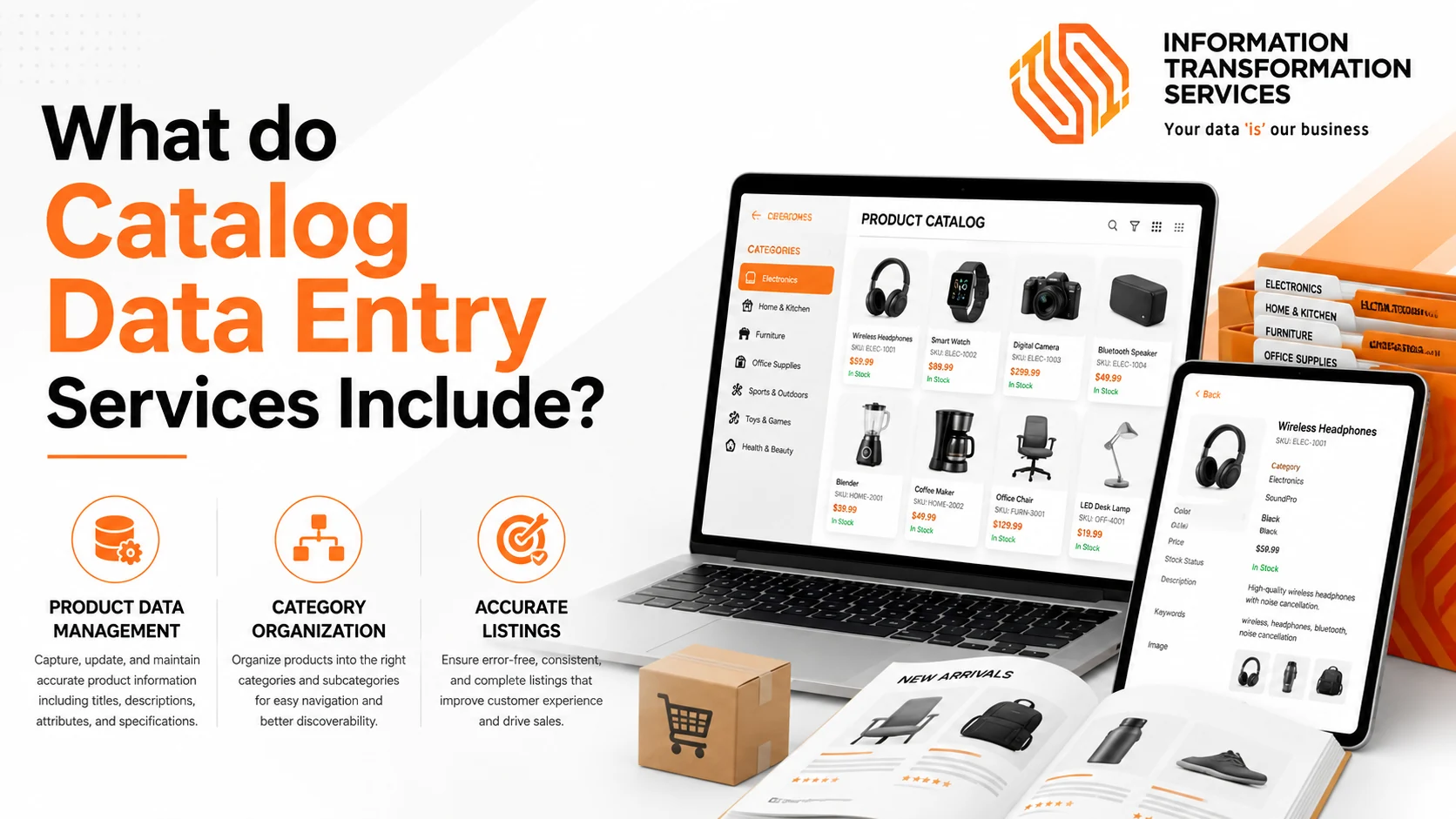 What do Catalog Data Entry Services Include?