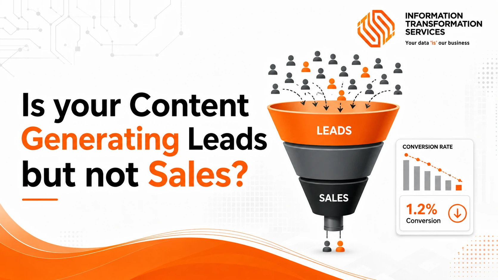 Is your Content Generating Leads but not Sales?