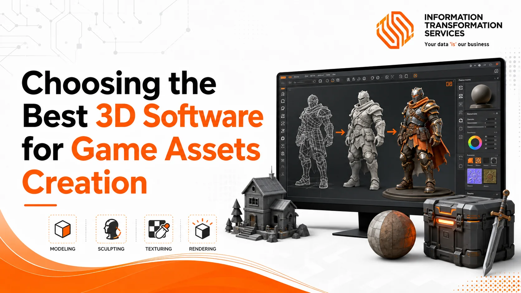Choosing the Best  3D Software for Game Assets Creation