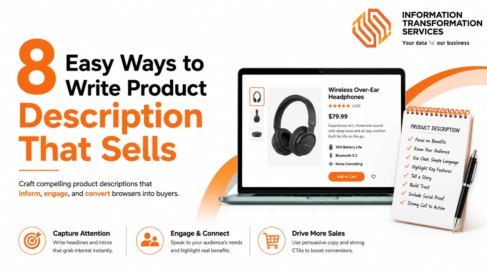 8 Easy Ways to Write Product Description That Sells