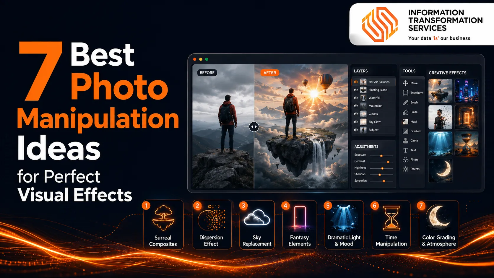 7 Best Photo Manipulation Ideas for Perfect Visual Effects