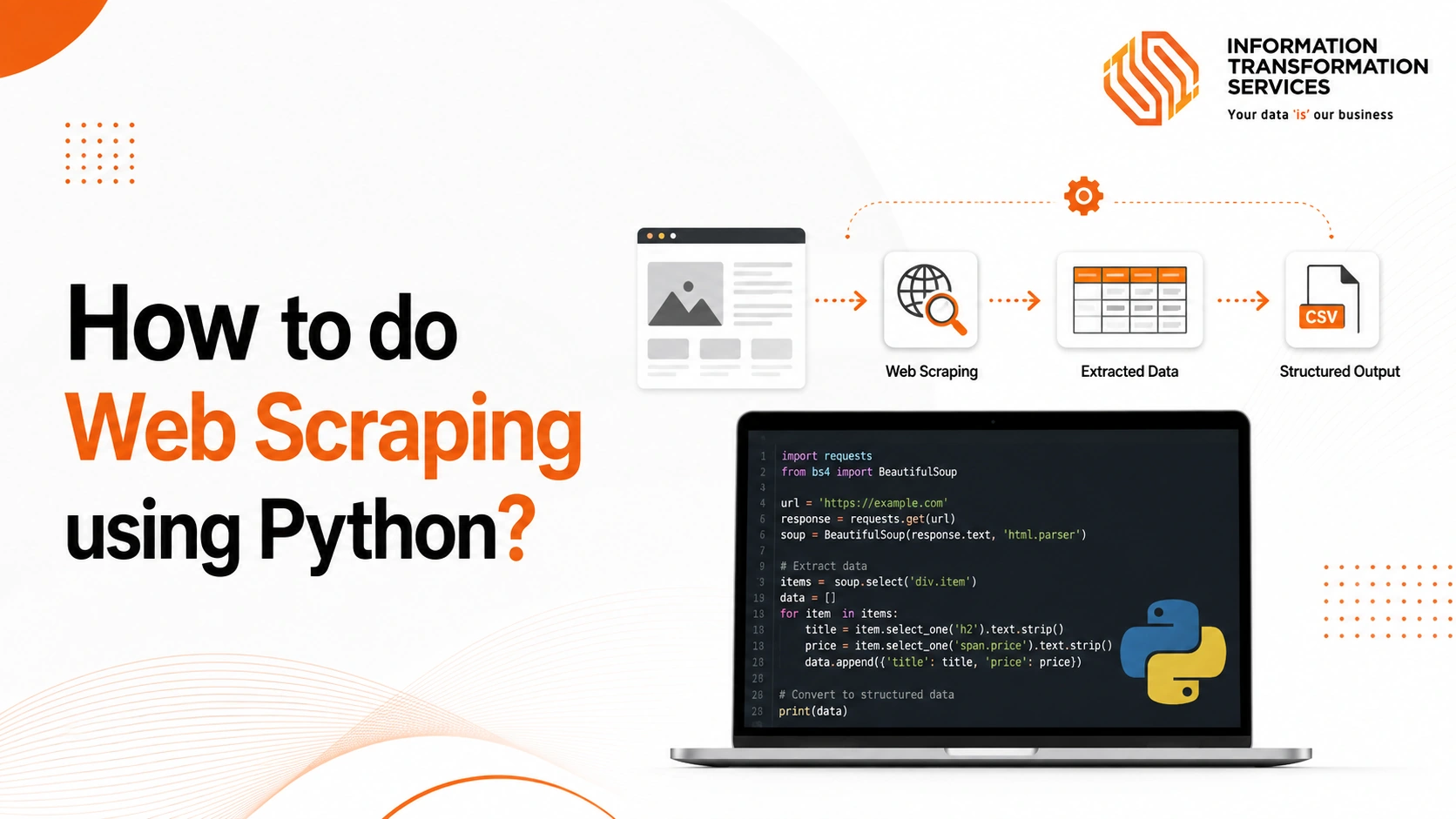 How to do Web Scraping using Python?