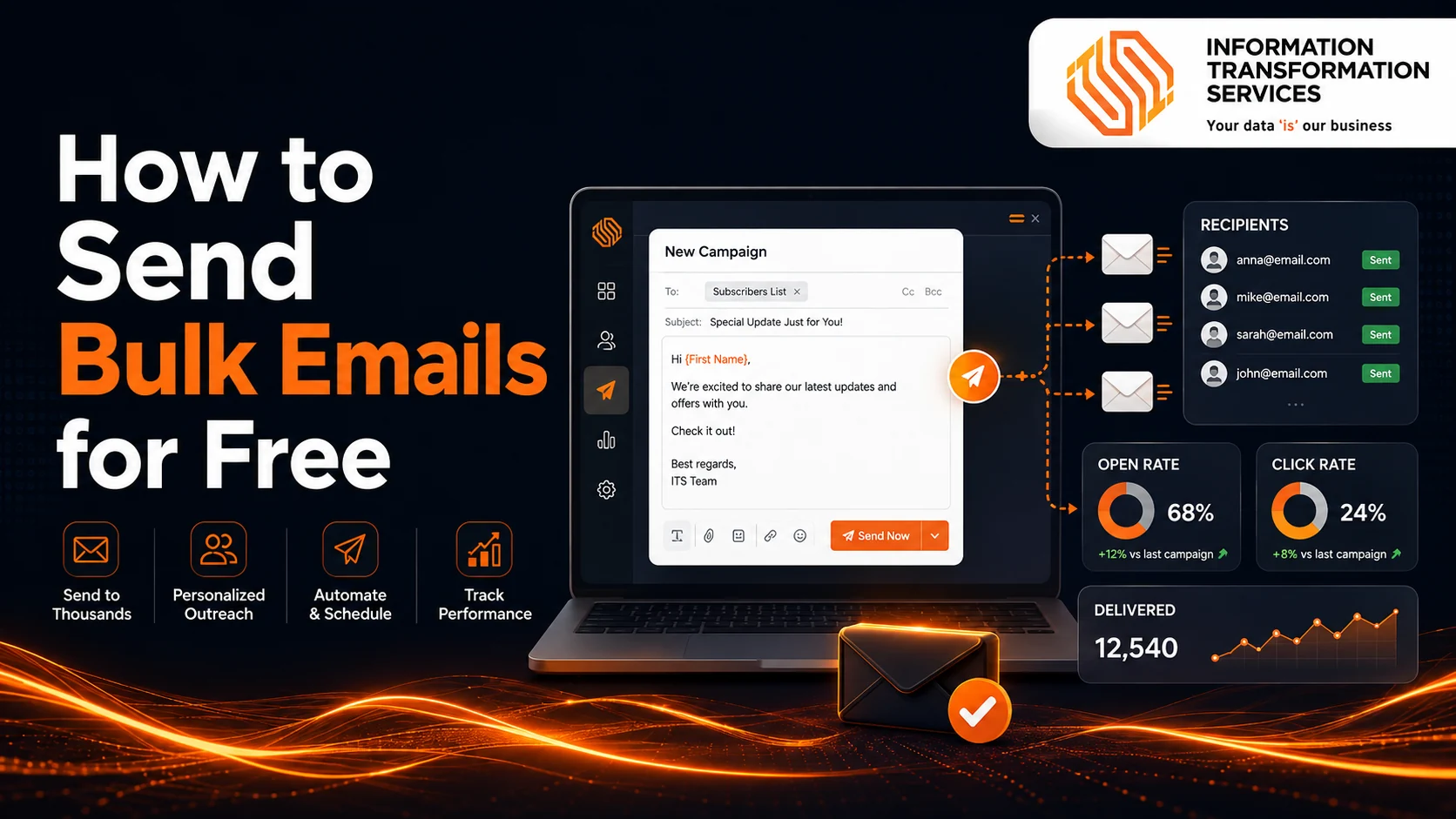 How to send Bulk Emails for Free
