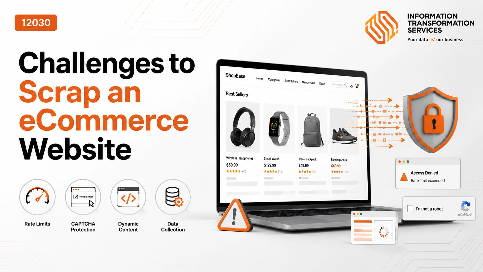 Challenges to Scrap an eCommerce Website