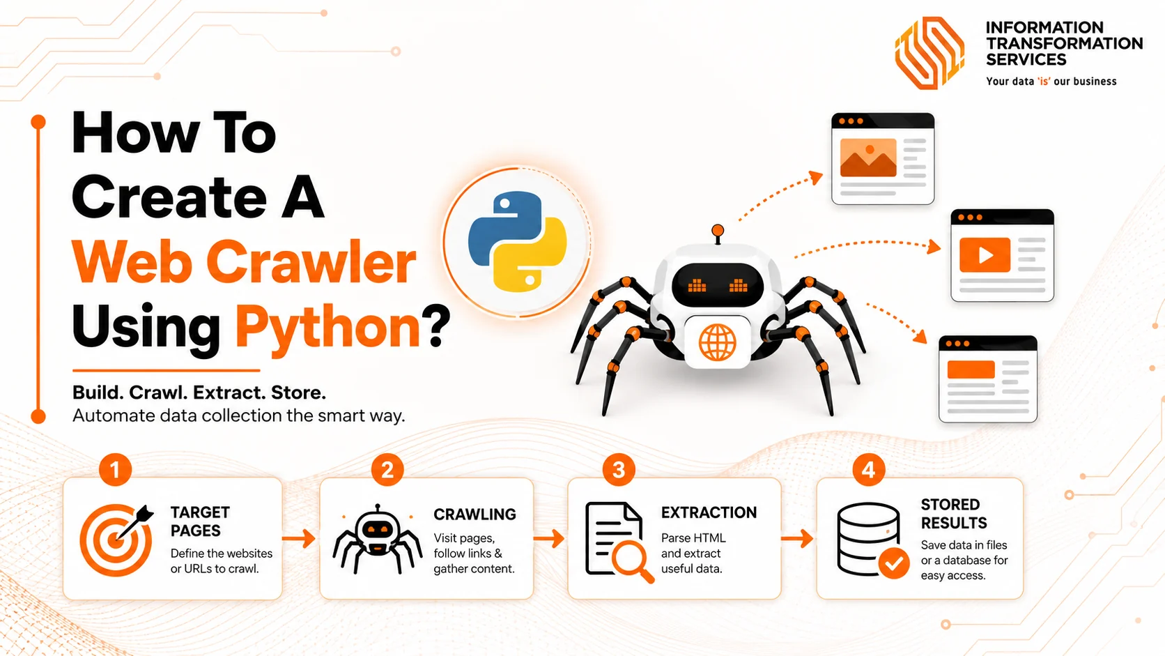 How To Create A Web Crawler Using Python?