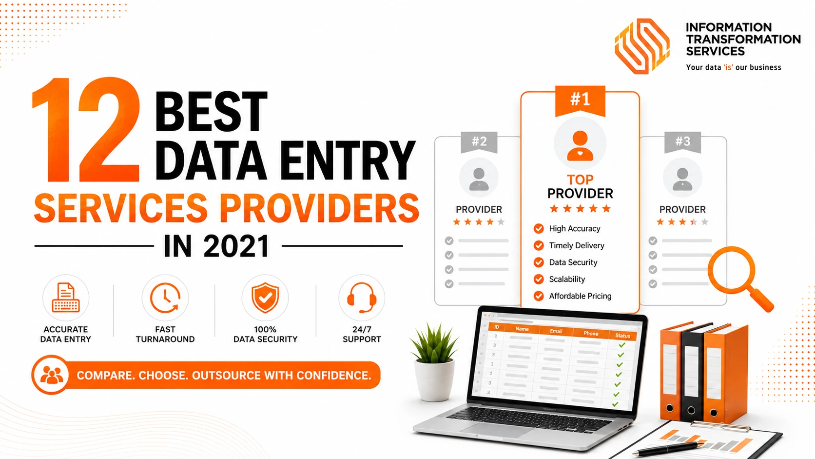 12 Best Data Entry Services Providers in 2021