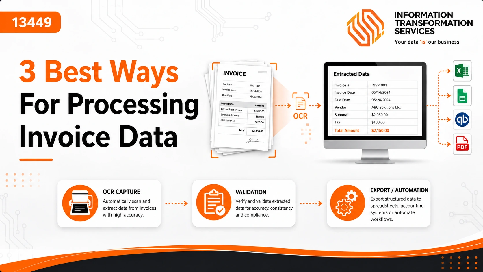 3 Best Ways For Processing Invoice Data