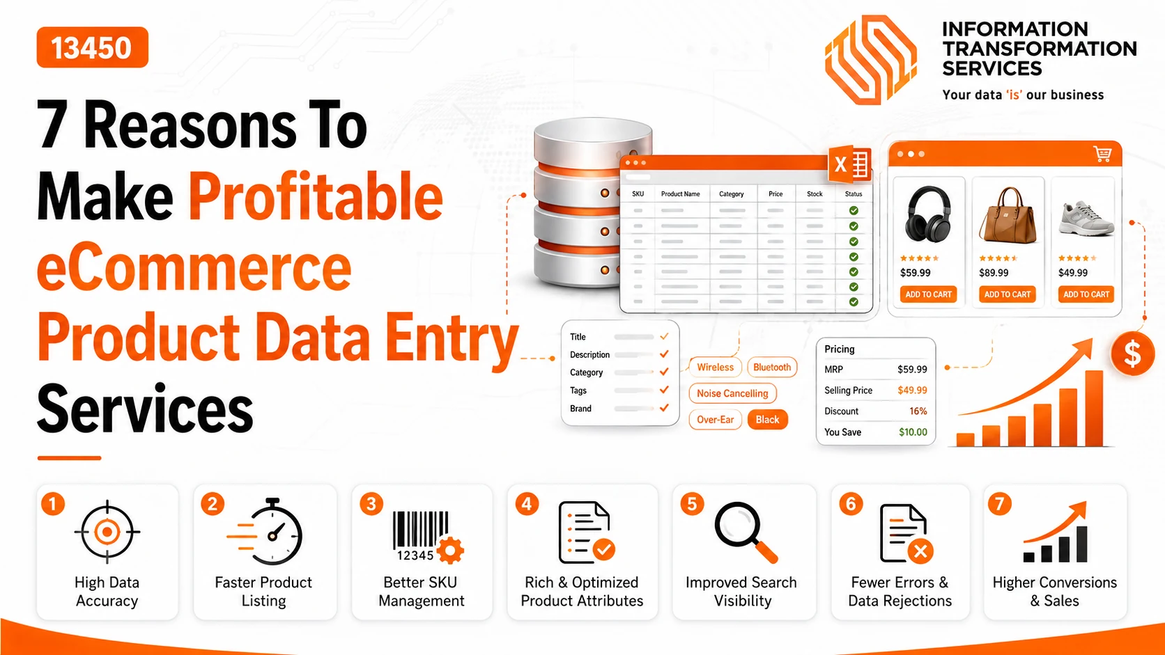 7 Reasons To Make Profitable eCommerce Product Data Entry Services