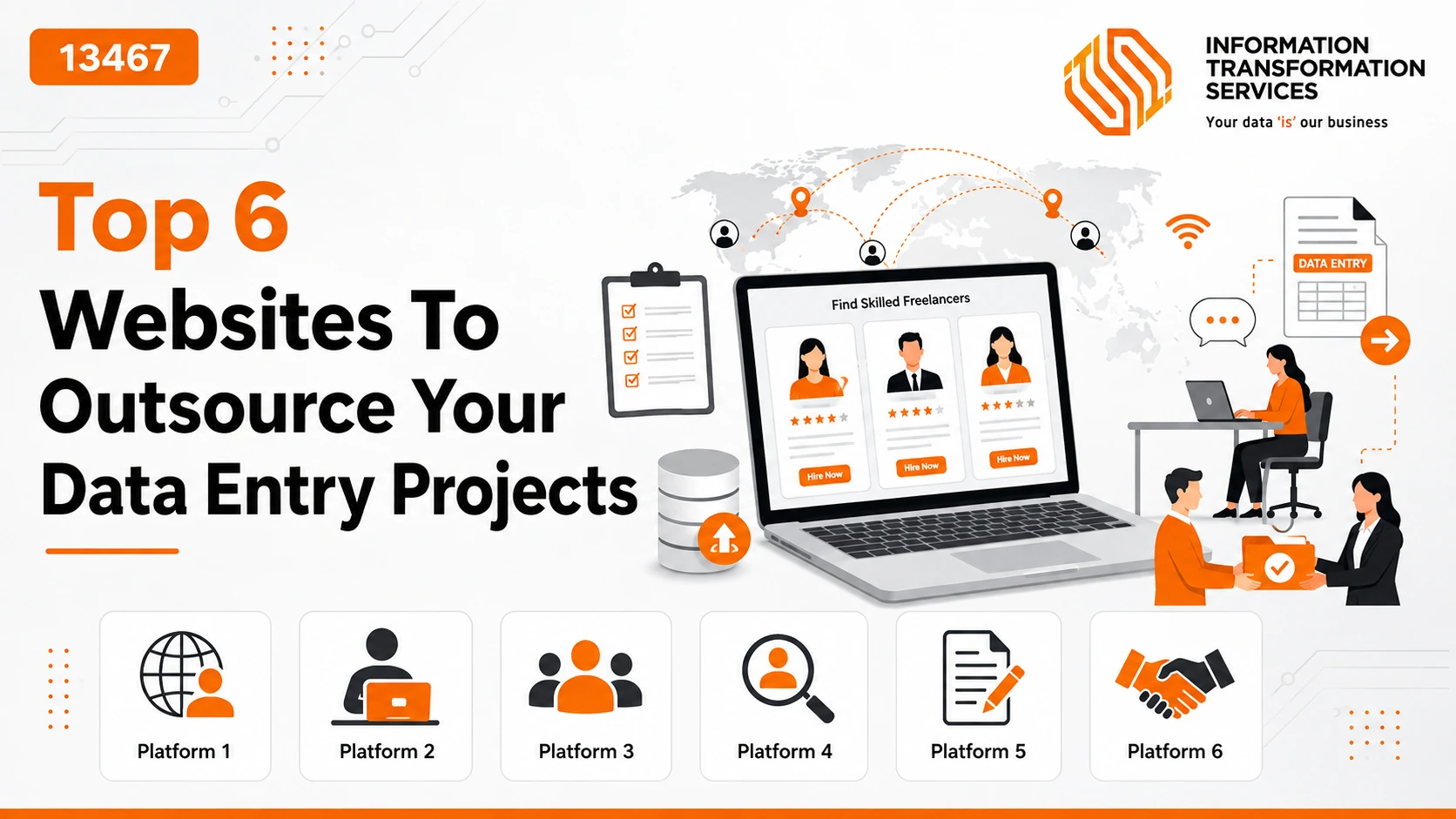 Top 6 Websites To Outsource Your Data Entry Projects