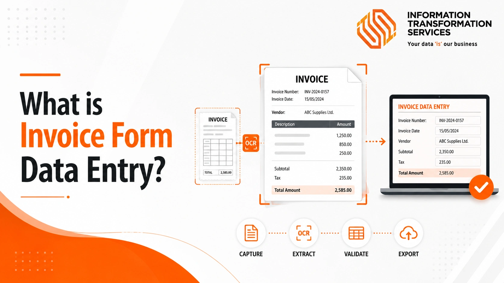 What is Invoice Form Data Entry?