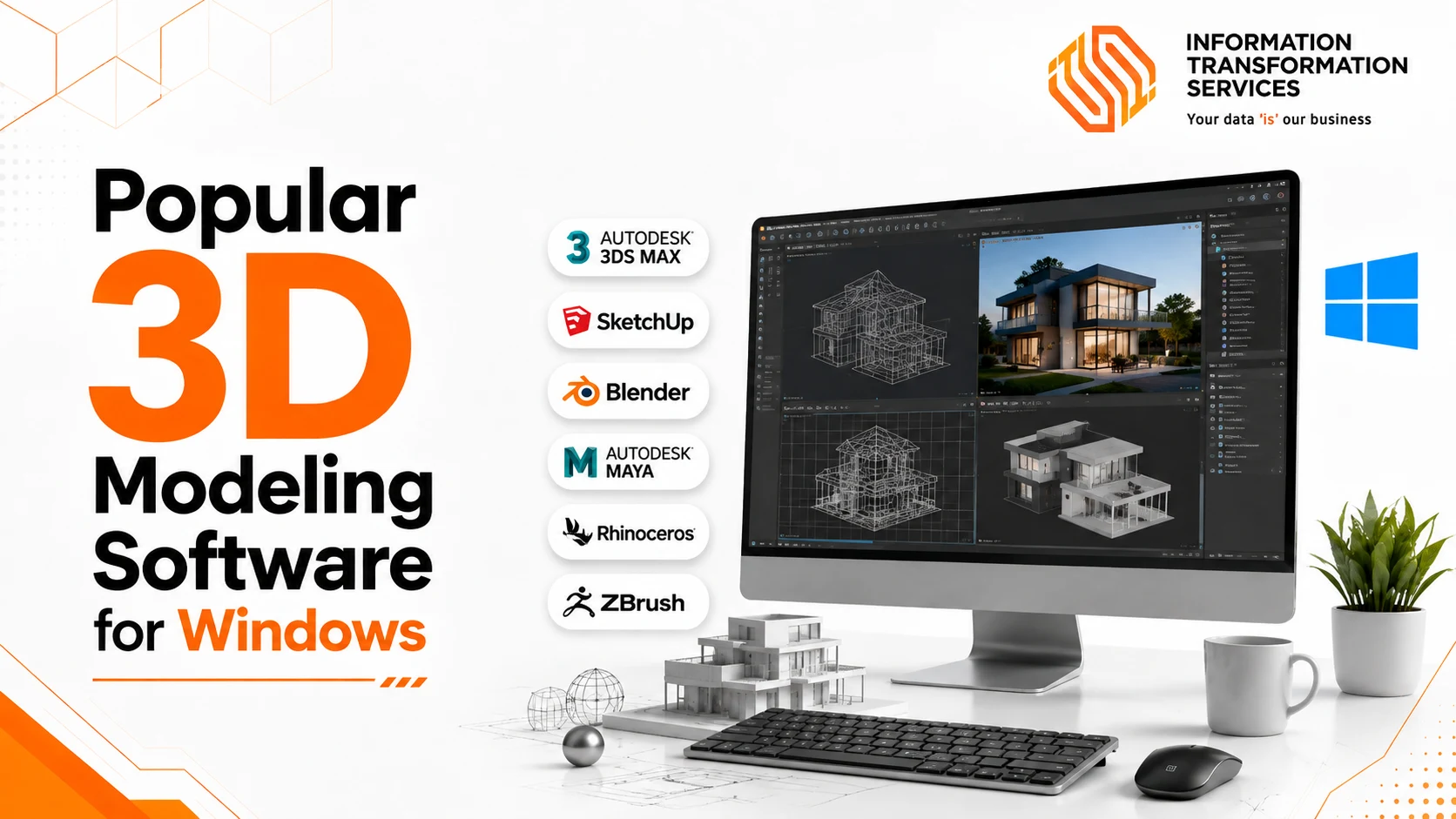 Popular 3D Modeling Software for Windows