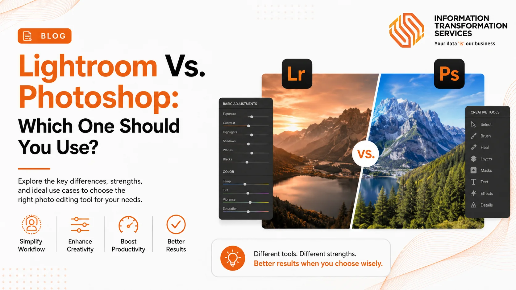 Lightroom Vs. Photoshop: Which One Should You Use?