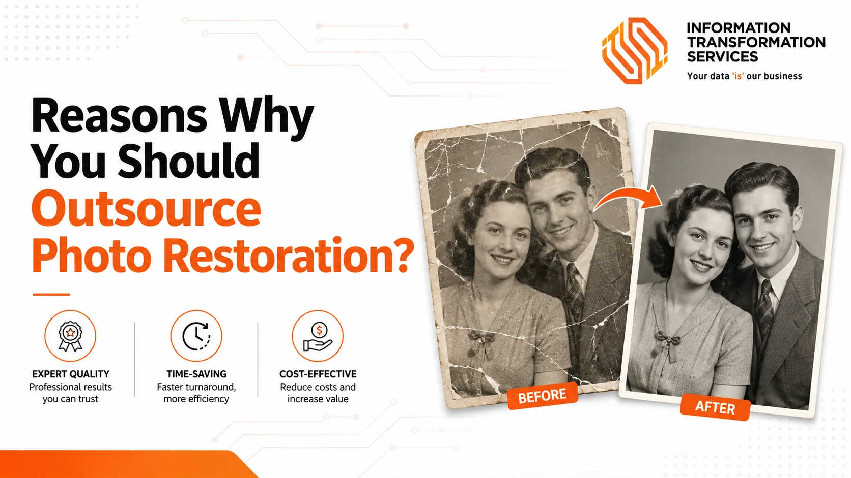 Reasons Why You Should Outsource Photo Restoration?