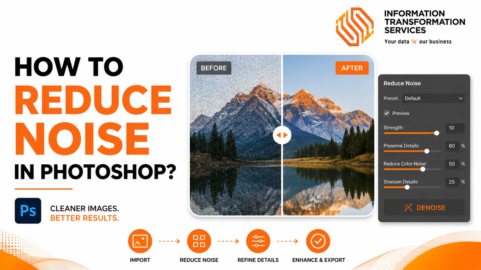 How To Reduce Noise In Photoshop?