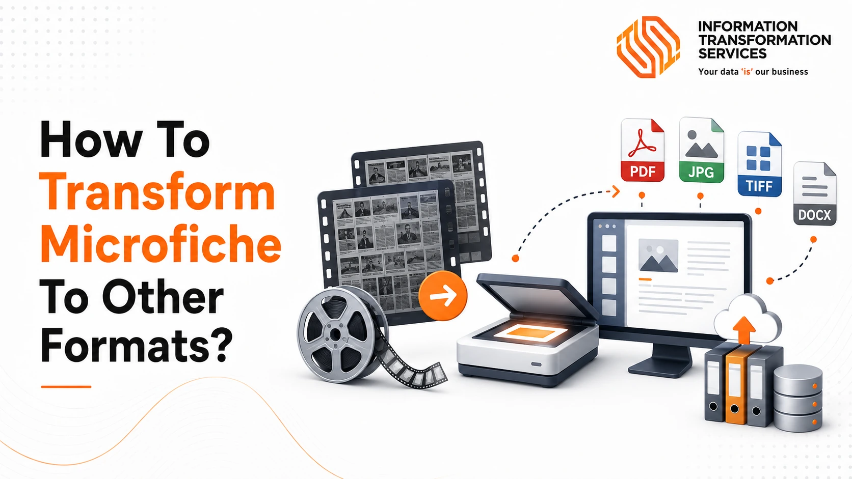 How To Transform Microfiche To Other Formats?