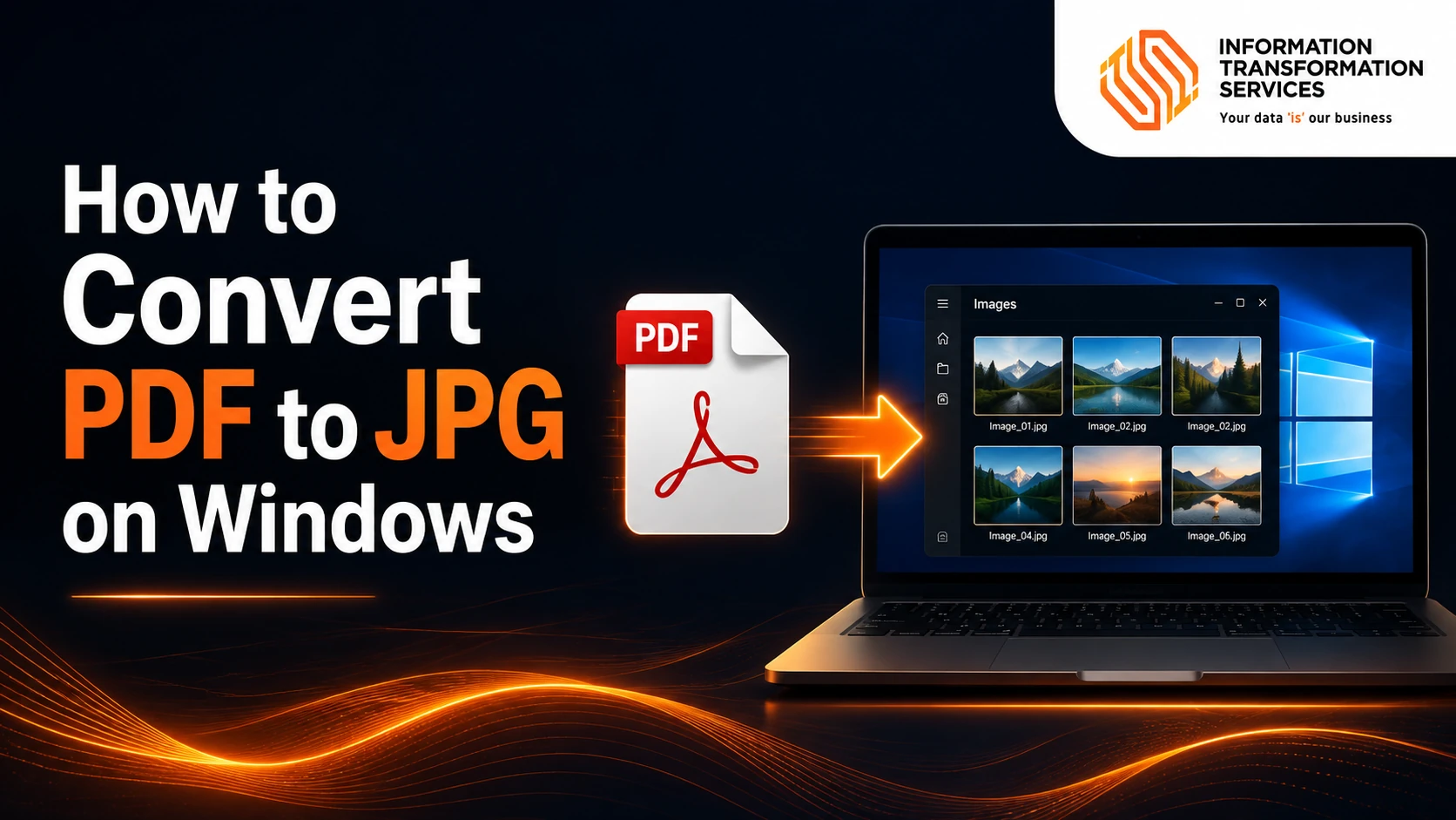 How To Convert PDF To JPG On Windows?