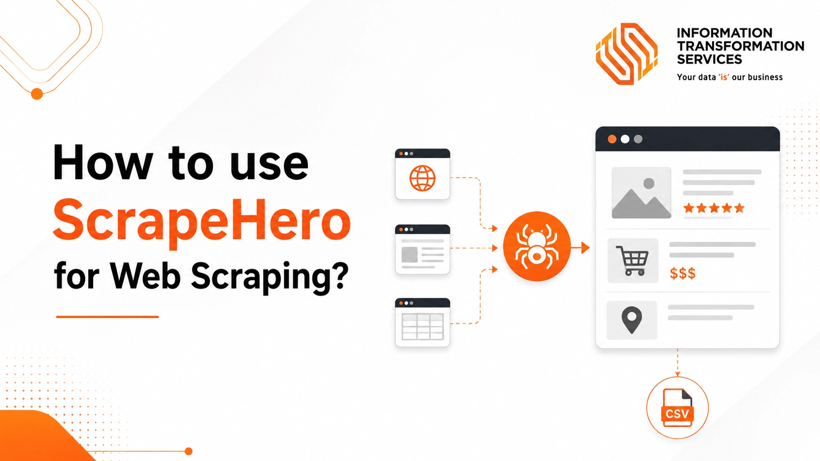 How to use ScrapeHero for Web Scraping?