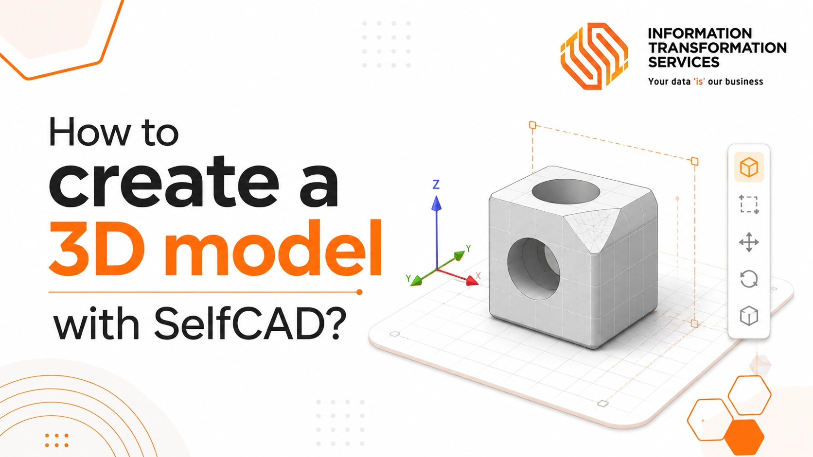 How to create a 3D model with SelfCAD?