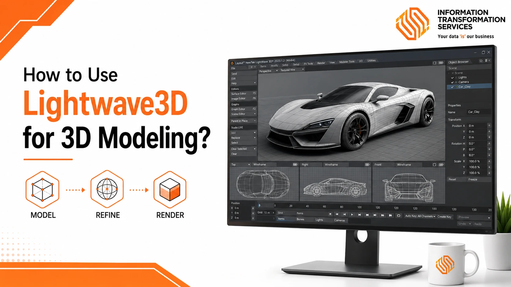 How to Use Lightwave3D for 3D Modeling?