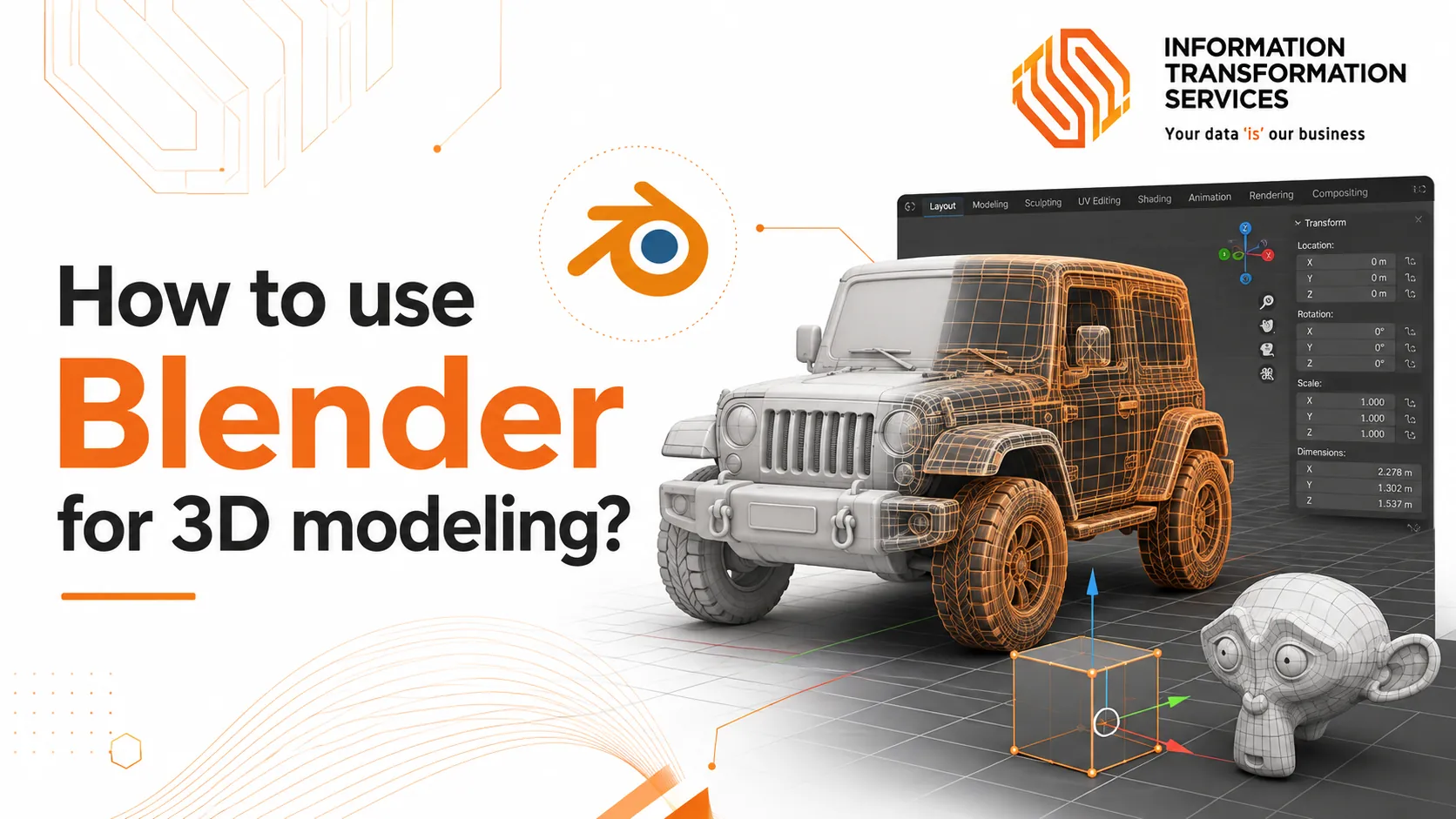 How to use Blender for 3D modeling?