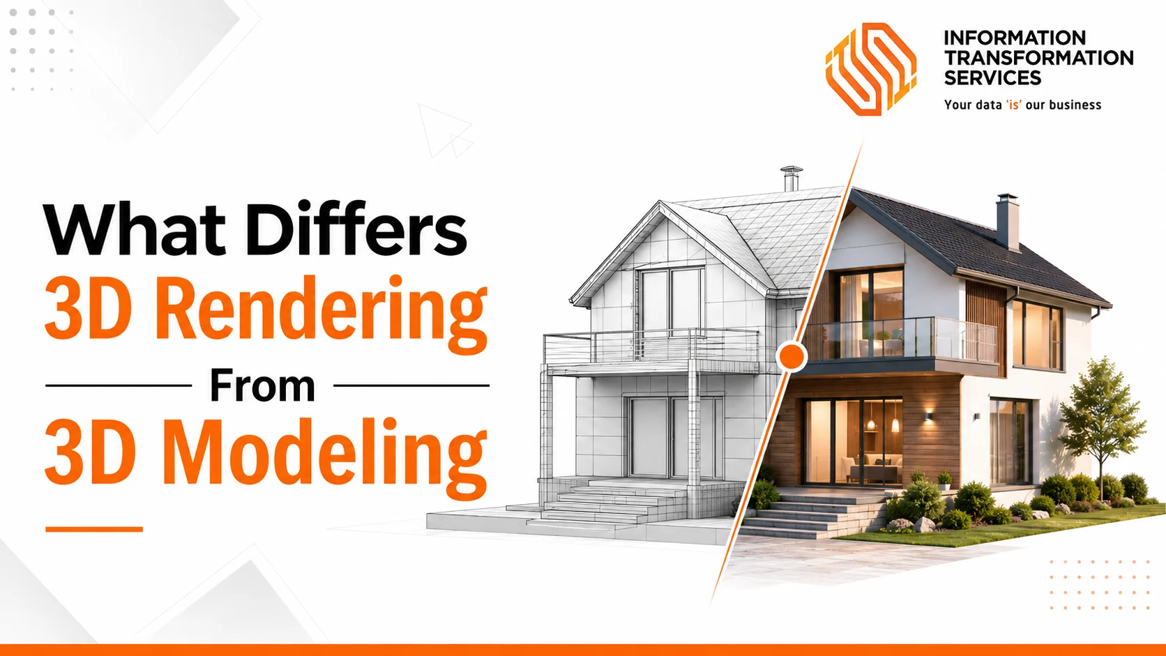 What Differs 3D Rendering From 3D Modeling