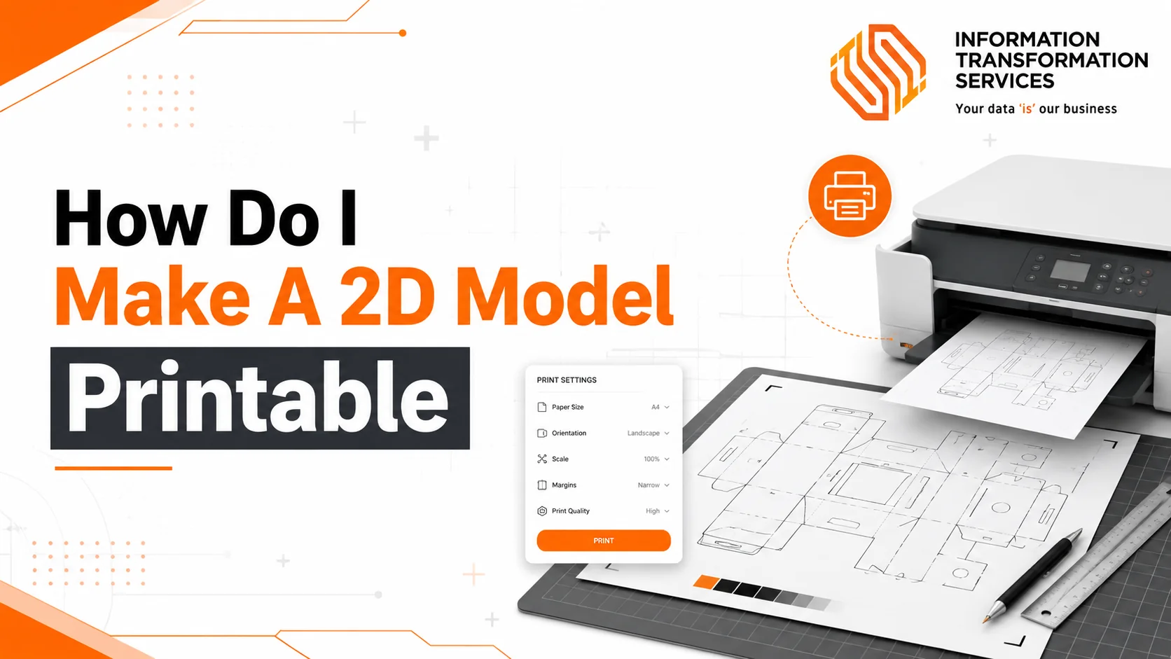 How Do I Make A 2D Model Printable