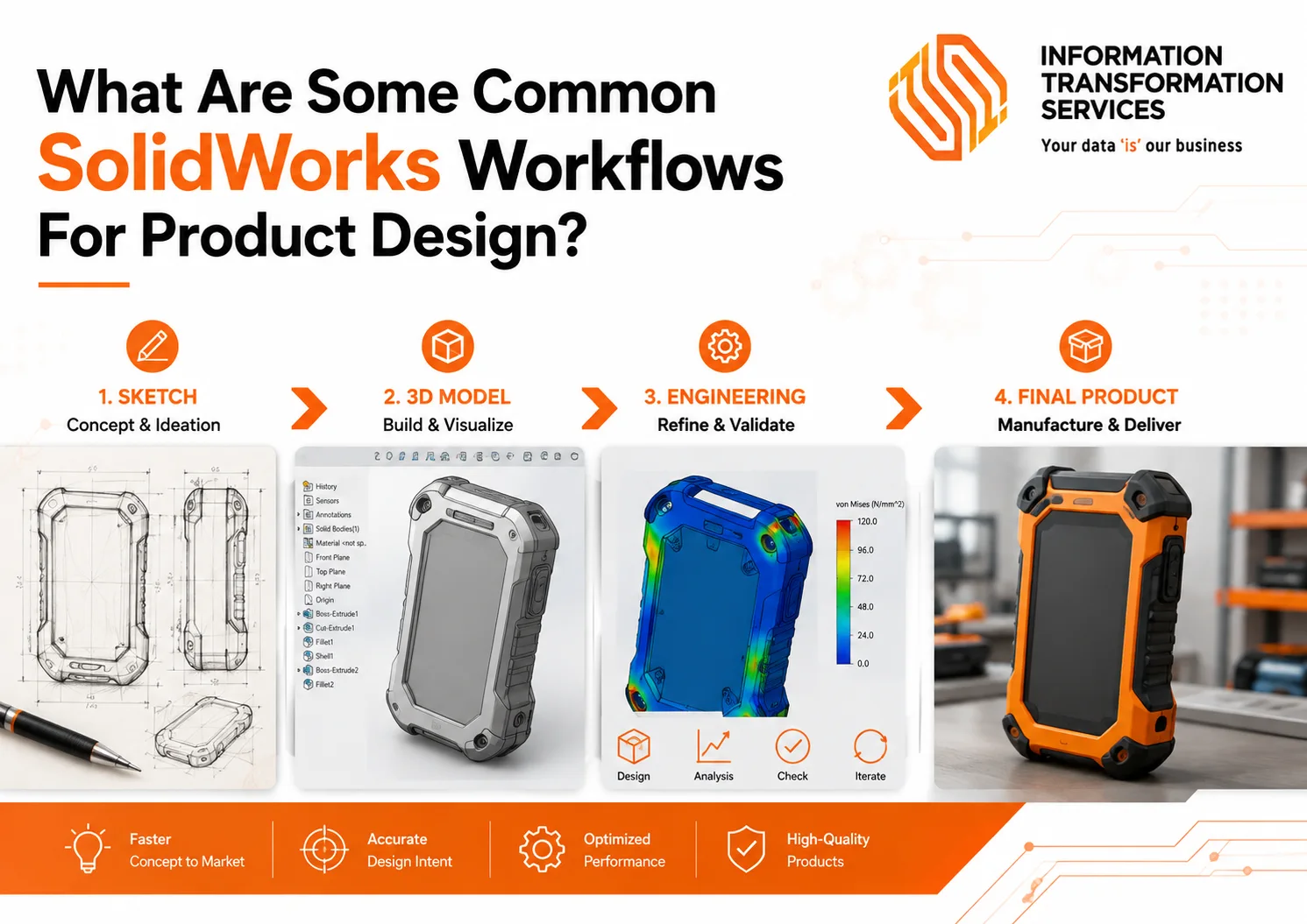 What Are Some Common SolidWorks Workflows For Product Design?