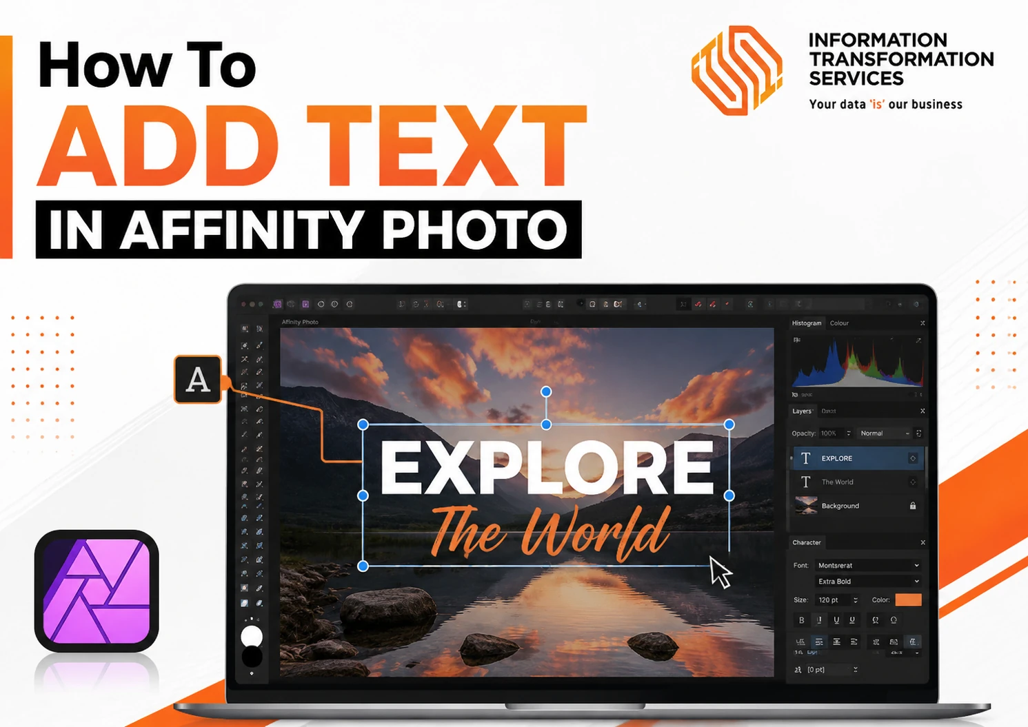 How To Add Text In Affinity Photo
