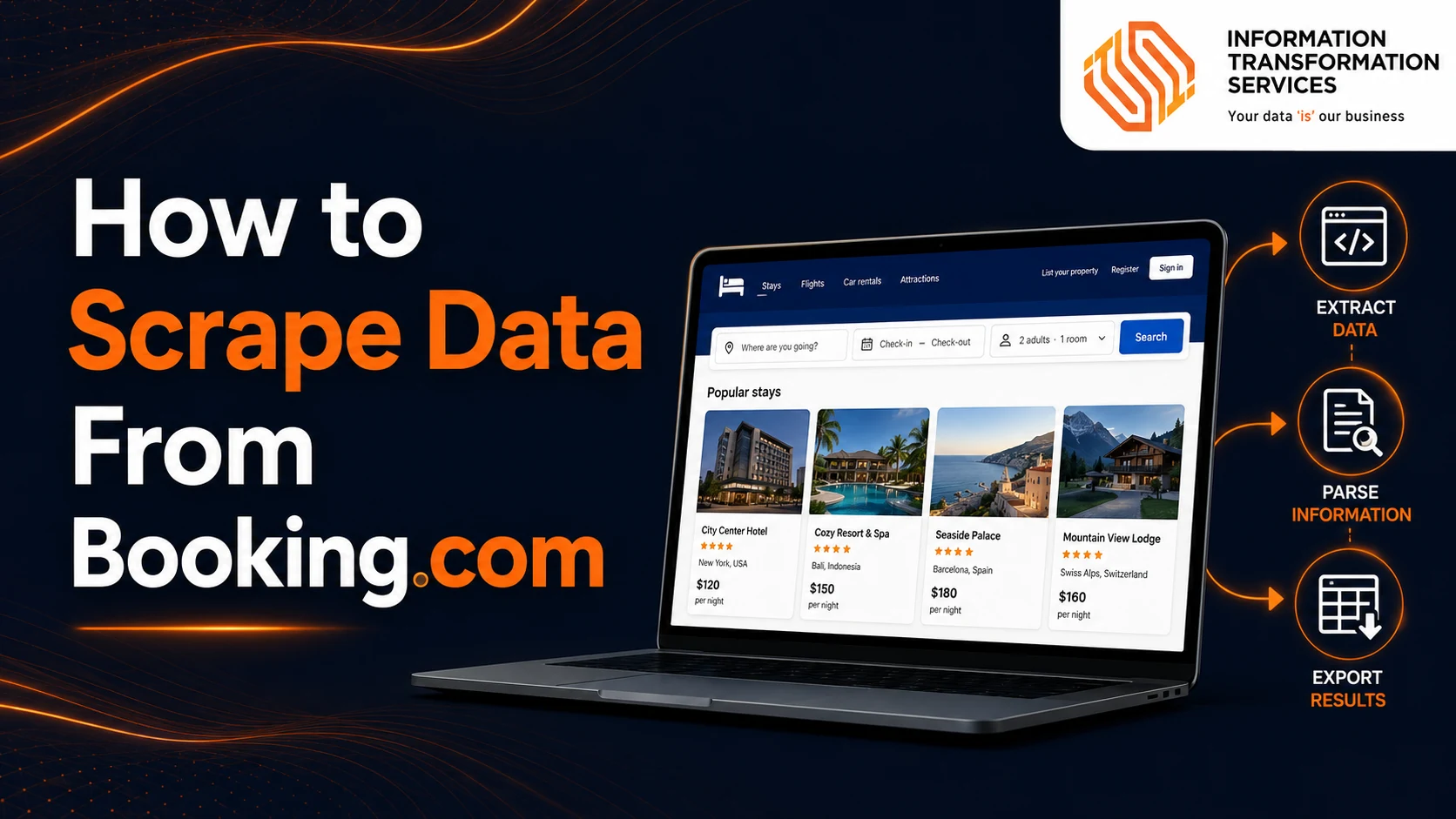 How To Scrape Data From Booking.com