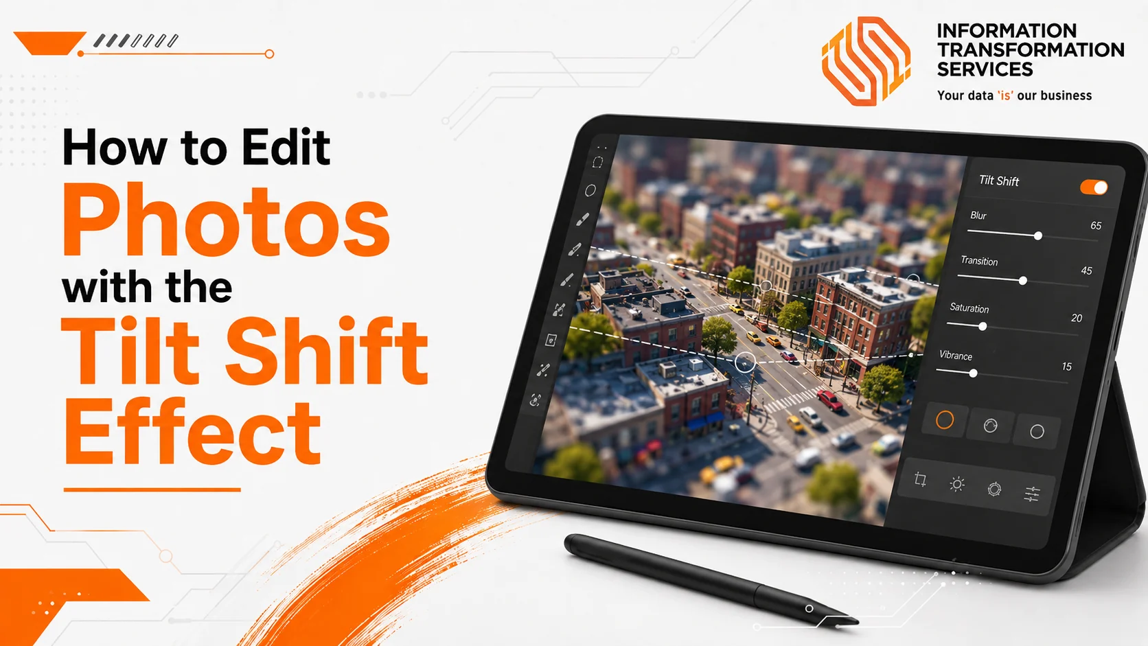 How to Edit Photos with the Tilt Shift Effect