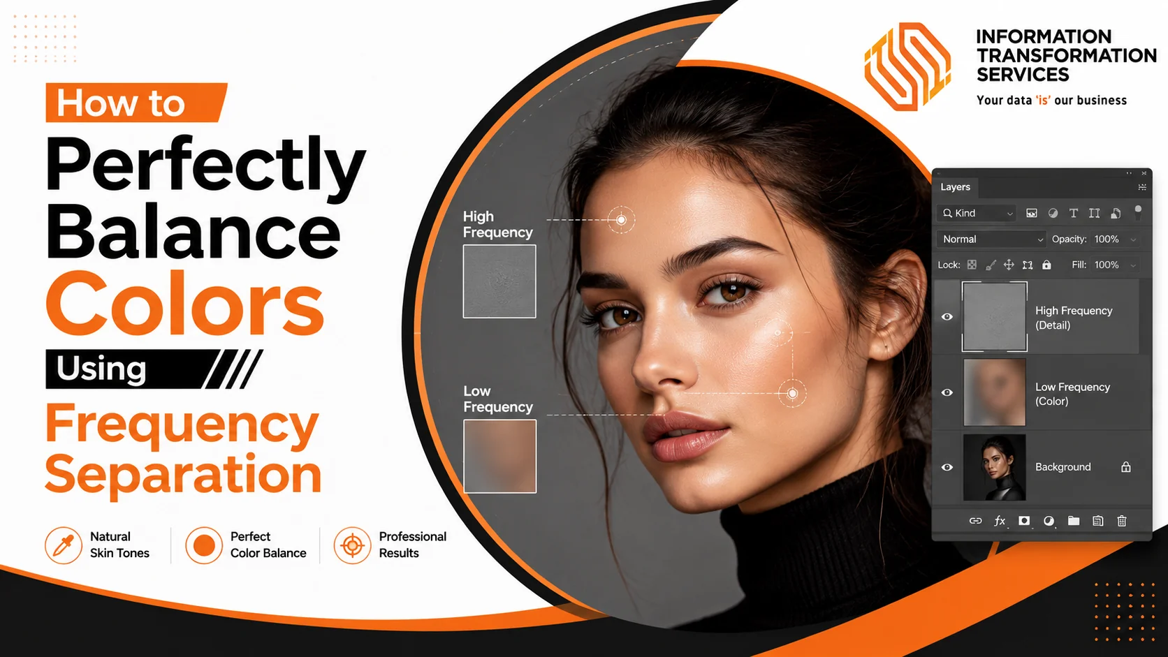 How to Perfectly Balance Colors Using Frequency Separation