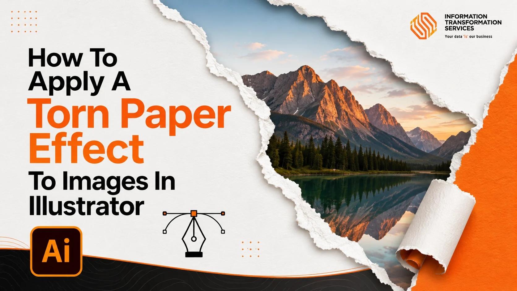 How To Apply A Torn Paper Effect To Images In Illustrator