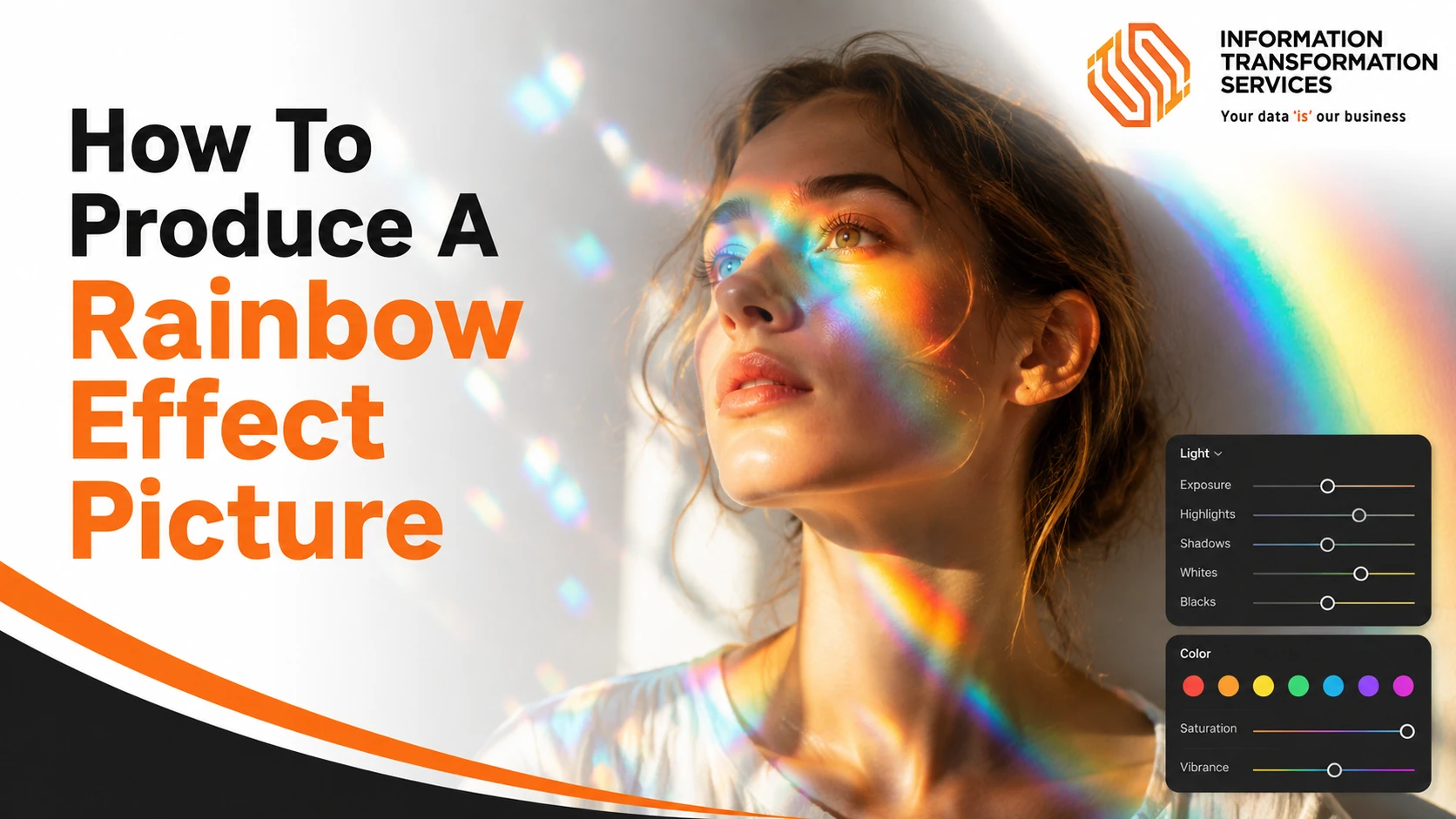 How To Produce A Rainbow Effect Picture