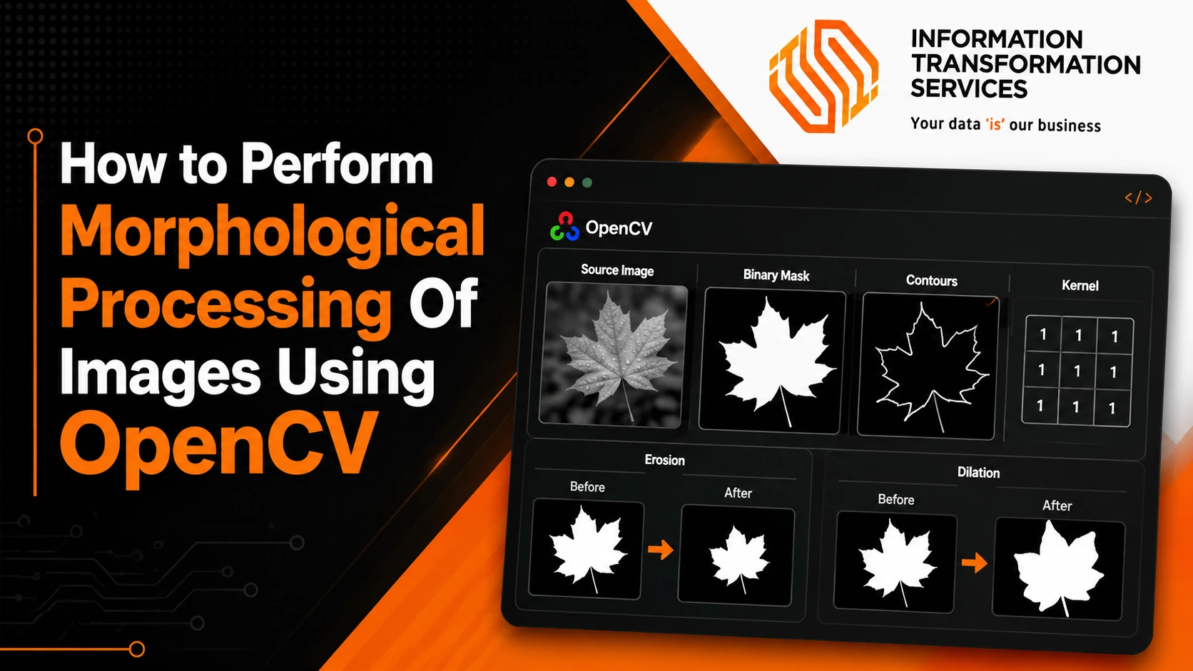How to Perform Morphological Processing Of Images Using OpenCV