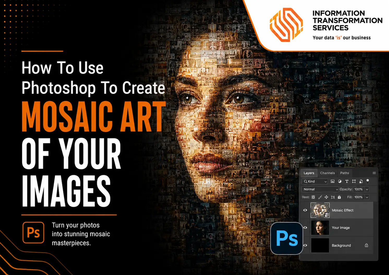 How To Use Photoshop To Create Mosaic Art Of Your Images