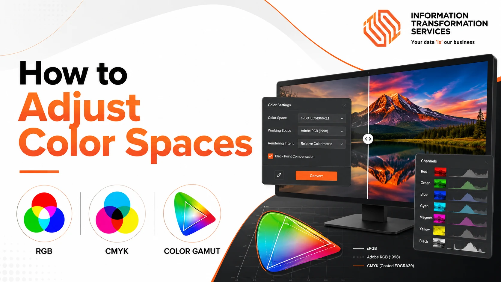 How to Adjust Color Spaces