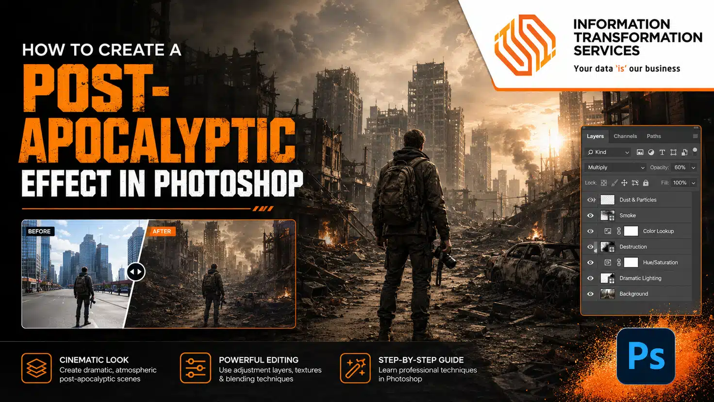 How To Create A Post-Apocalyptic Effect In Photoshop