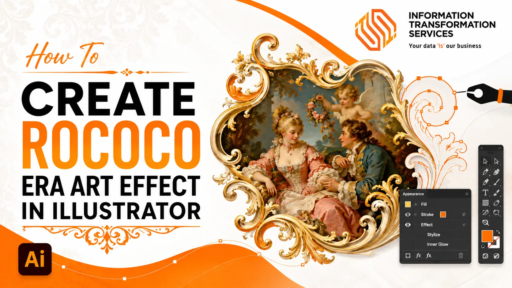 How To Create Rococo Era Art Effect In Illustrator