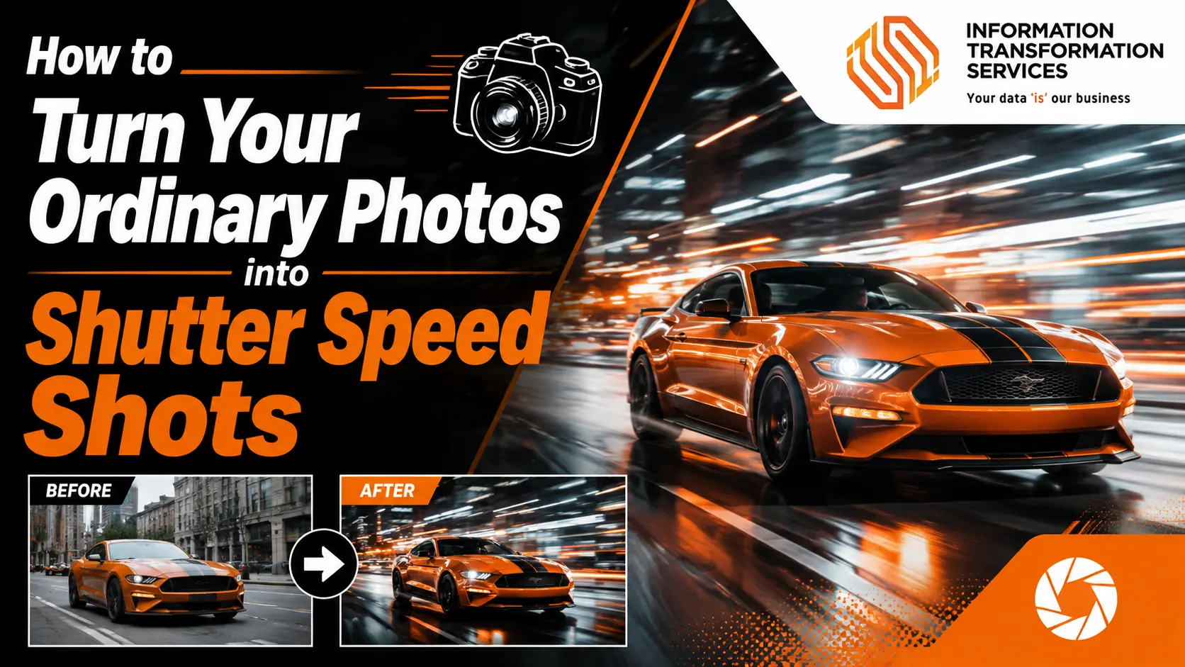 How to Turn Your Ordinary Photos into Shutter Speed Shots