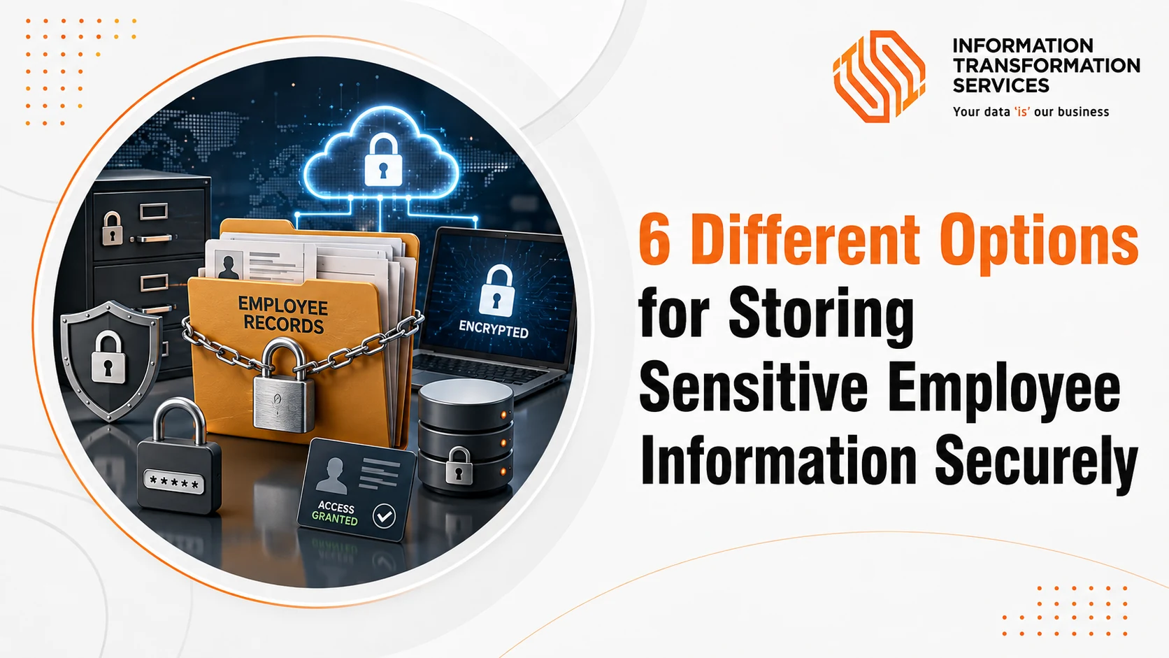 6 Different Options for Storing Sensitive Employee Information Securely