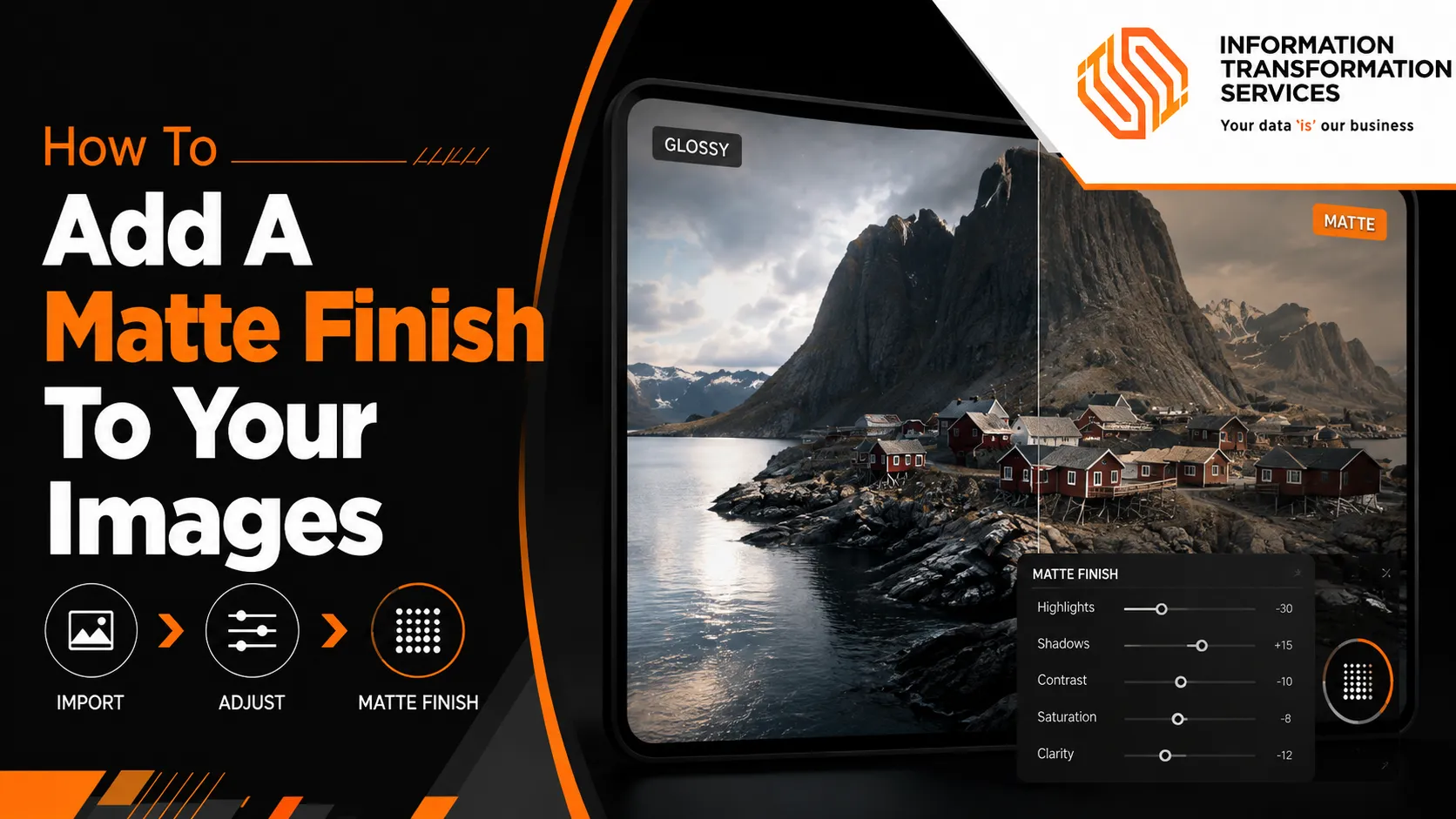 How To Add A Matte Finish To Your Images