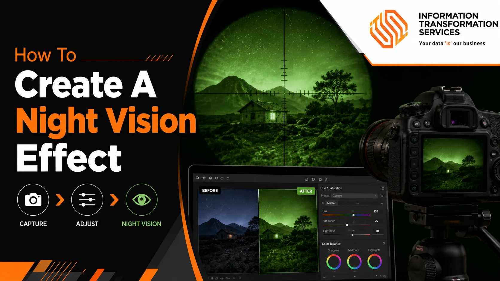 How To Create A Night Vision Effect