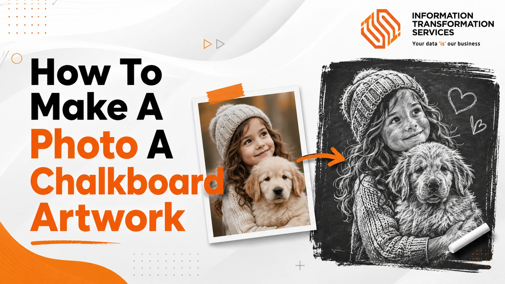 How To Make A Photo A Chalkboard Artwork
