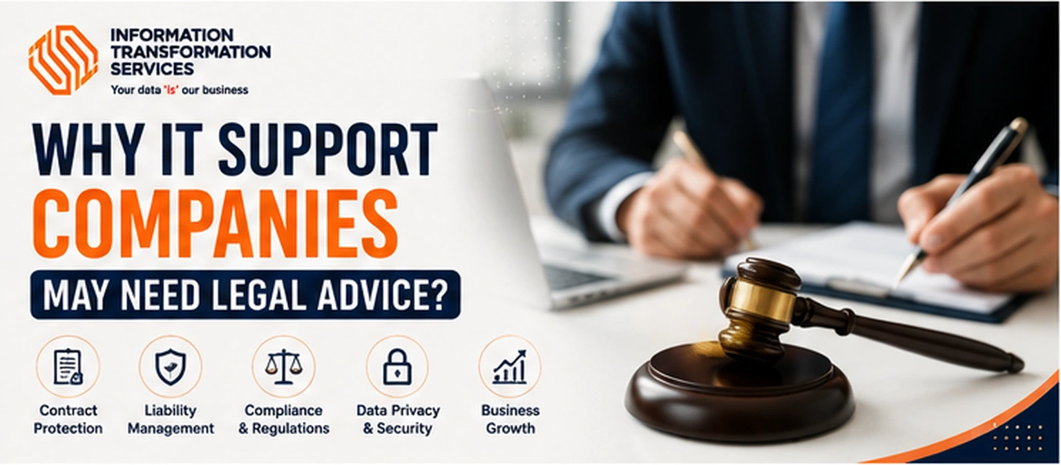 Why IT Support Companies May Need Legal Advice?