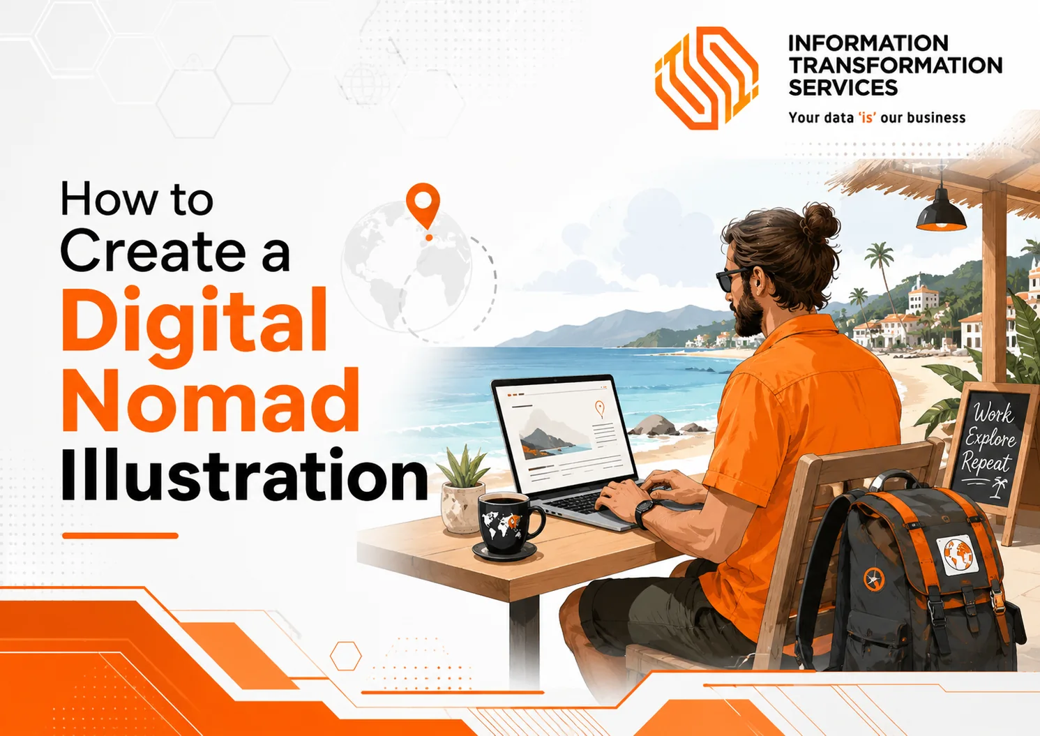 How To Create A Digital Nomad Illustration