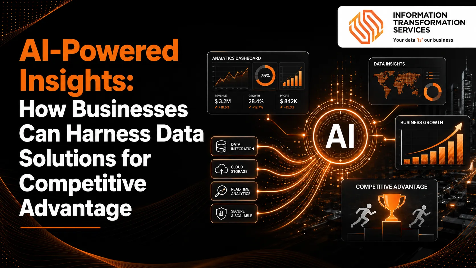 AI-Powered Insights: How Businesses Can Harness Data Solutions for Competitive Advantage