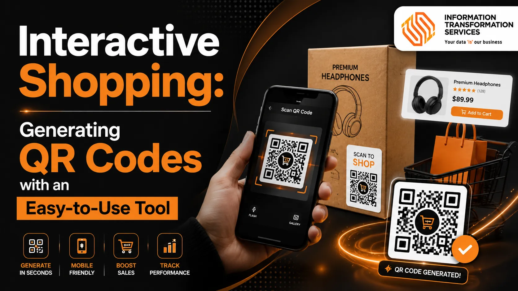 Interactive Shopping: Generating QR Codes with an Easy-to-Use Tool