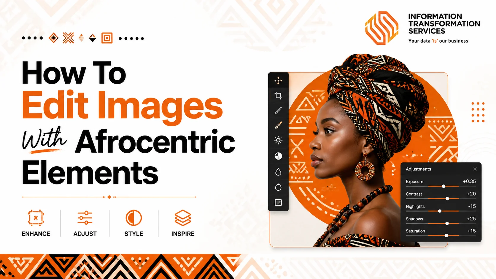 How To Edit Images With Afrocentric Elements