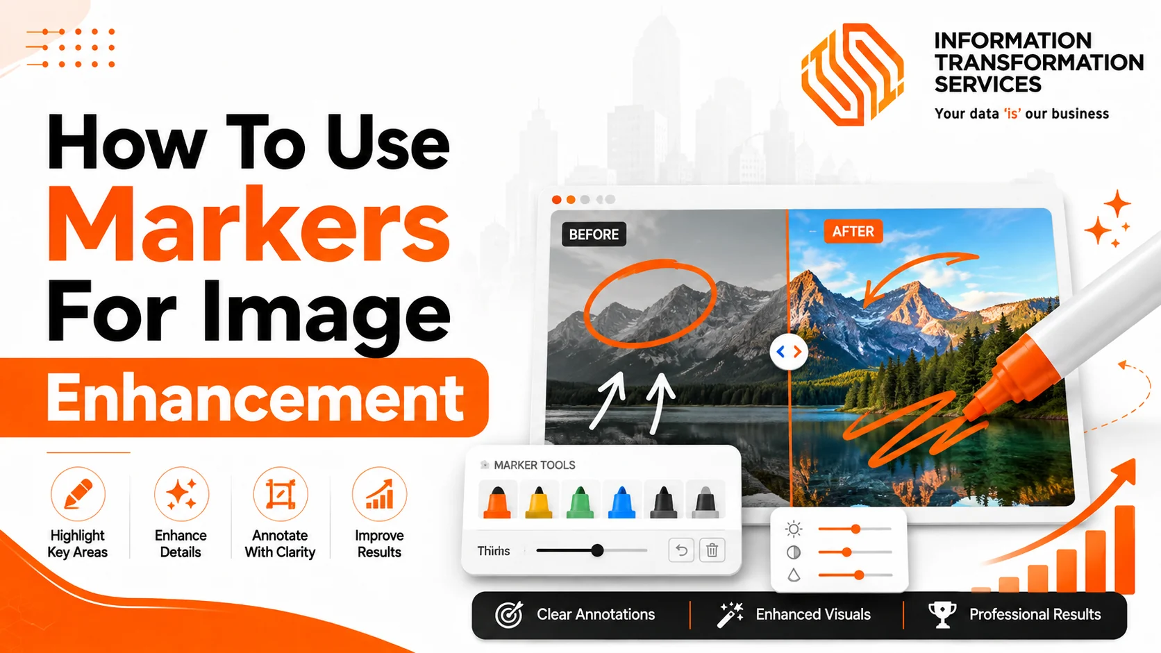 How To Use Markers For Image Enhancement